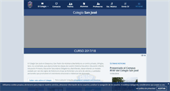 Desktop Screenshot of colegiosanjose.net